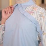 Ardela Blouse in Powder Blue