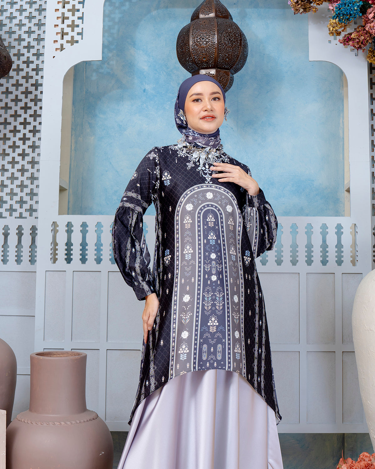 Morroco Tunik in Raven Black