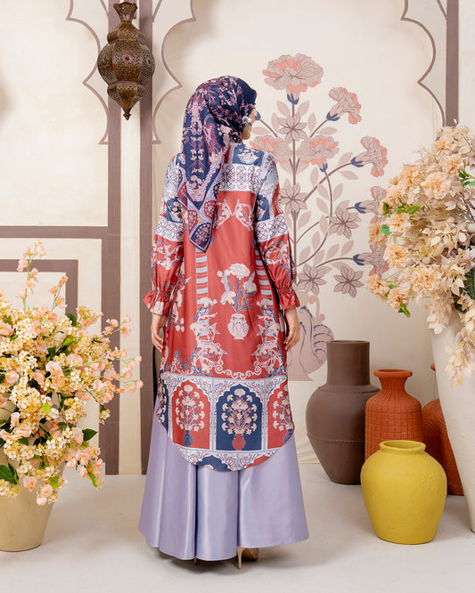 Marygold Tunik in Red Cottage