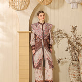 Kawah Putih Tunik Set 3in1 in Rich Cocoa