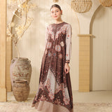 Kawah Putih Dress in Rich Cocoa
