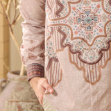 Kawah Putih Kemeja Panjang in Rich Cocoa