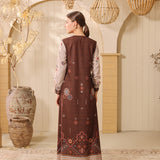 Kawah Putih Dress in Rich Cocoa
