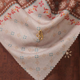 Kawah Putih Scarf in Rich Cocoa