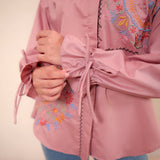 Kaila Blouse in Rosewood