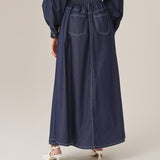 Ruri Skirt in Deep Denim