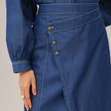 Ruri Skirt in Frost Denim