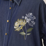 Ruri Top in Deep Denim