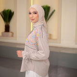 Kaila Blouse in Sand Pearl