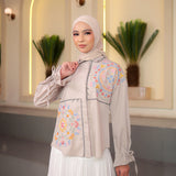 Kaila Blouse in Sand Pearl