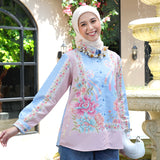 Glory Blouse in Sapphire