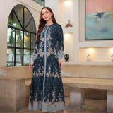 Aureline Dress in Sapphire