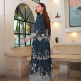 Aureline Dress in Sapphire