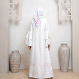 Padang Dress Outer in Seroja Pearl