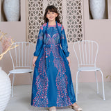 The Phoenix Dress Anak in Shadow Blue