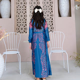 The Phoenix Dress Anak in Shadow Blue