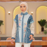 Fiora Blouse in Sky Berry