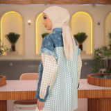 Fiora Blouse in Sky Berry