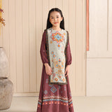 Mentawai Dress Anak in Taupe