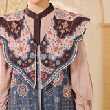 Kawah Putih Tunik Set 3in1 in Wisteria