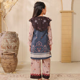 Kawah Putih Tunik Set Anak in Wisteria