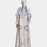 Lembayung Dress in Metal Grey
