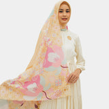 Lembayung Scarf in Linen Yellow