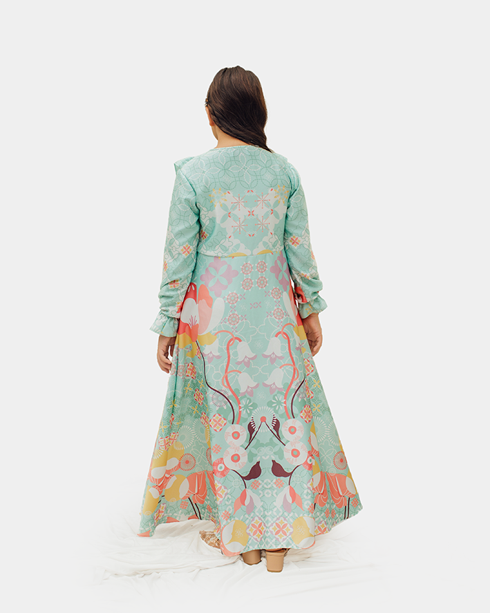 Lembayung Dress Anak in_Cool-matcha