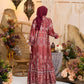 Nusantara Dress in Mount Blanc