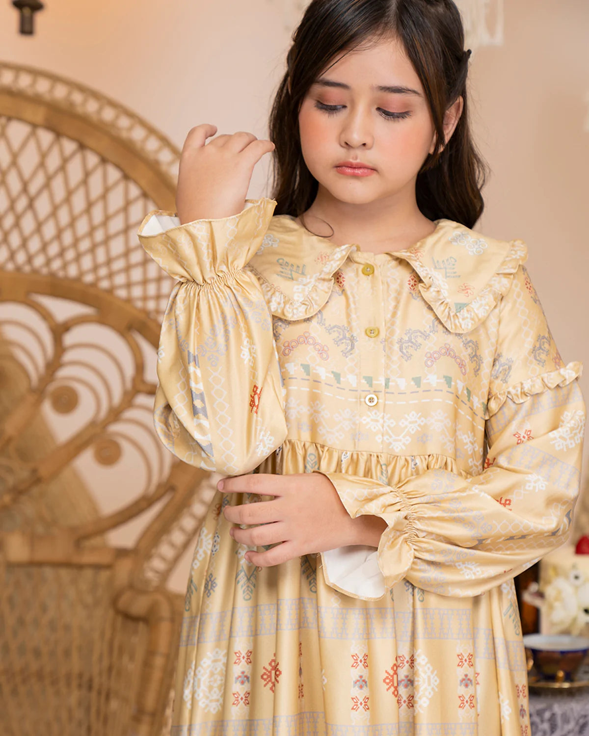Nusantara Dress Anak in Rinjani