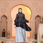 Madinah Blouse in Raven Black