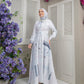 Pulang Dress in White Cliff