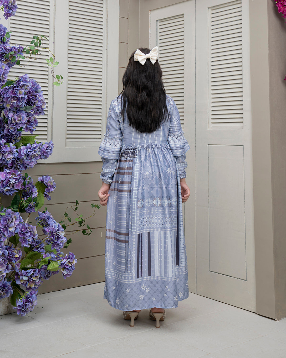 Pulang Dress Anak in Wisteria