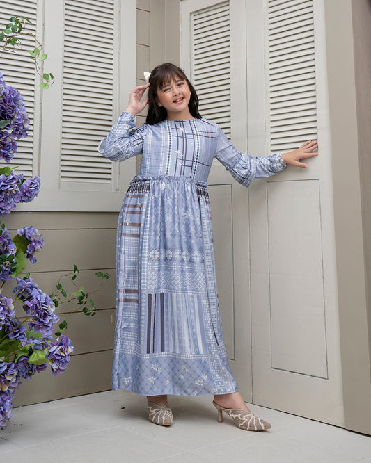 Pulang Dress Anak in Wisteria