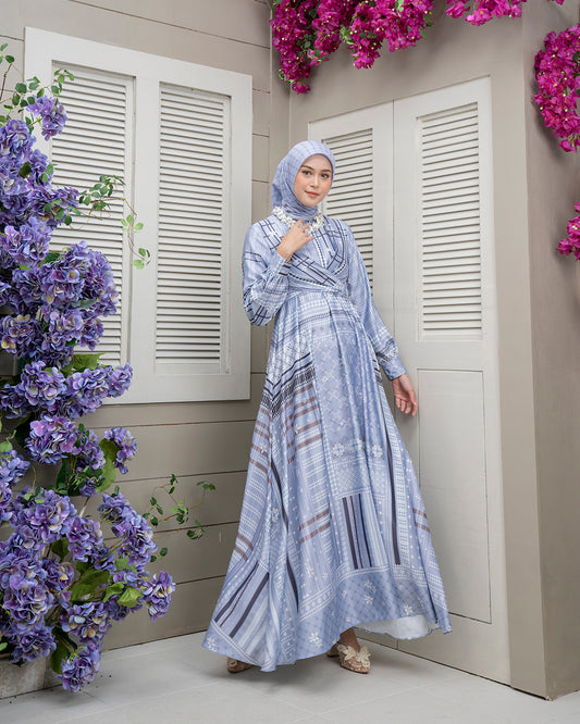 Pulang Dress in Wisteria